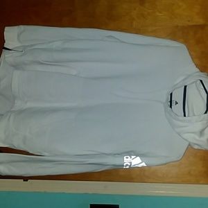 Black and White Adidas Hoodie